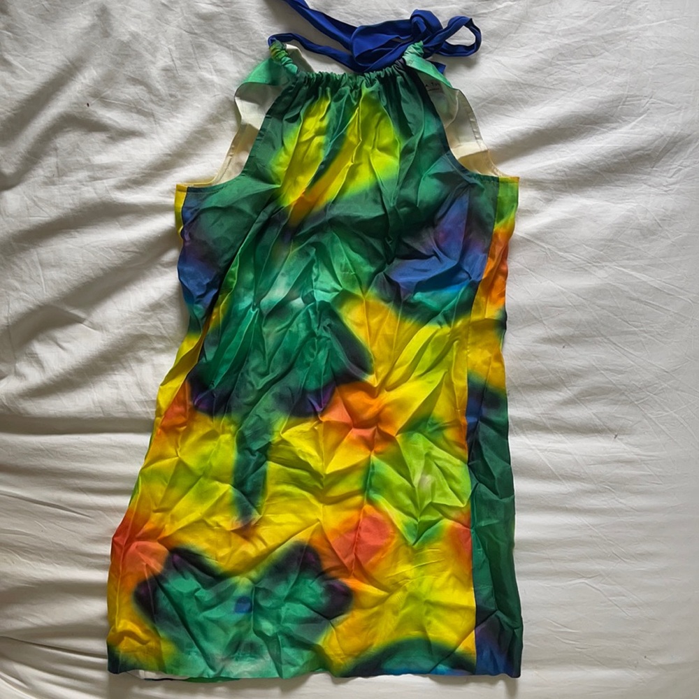 Trina Turk Tie Dye Halter Dress